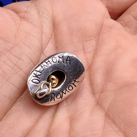 Brighton Charm Oklahoma Cowboy Hat "Howdy" Charm! - Picture 3 of 6